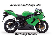 Usado, Kawasaki ZX6R Ninja 2005 Workshop Manual-Arquivos Pdf comprar usado  Enviando para Brazil