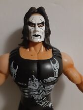 Used, WCW Sting Trash Talking 12 Inch Wrestling Action Figure Vintage 1999 Marvel for sale  Shipping to South Africa