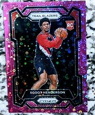 2023-24 Panini Prizm Scoot Henderson #141 Pink Prizm Rookie RC /50, used for sale  Shipping to South Africa