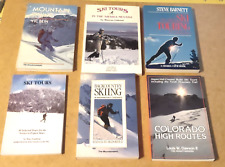 Lote Vintage de 6 Livros de Esqui de Fundo Trilhas de Turismo Rotas Telemark Etc comprar usado  Enviando para Brazil