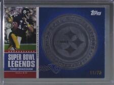 2011 Topps Super Bowl Legends Commemorative Coin /75 Terry Bradshaw HOF for sale  Shipping to South Africa