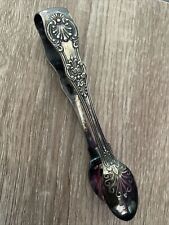 Silver sugar tongs for sale  NEW MALDEN