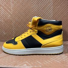 Usado, Zapatillas de baloncesto PONY PP1 City Wings amarillo alto negro negro para hombre 12 segunda mano  Embacar hacia Argentina