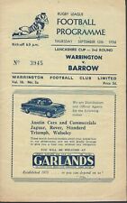 Warrington barrow 1956 for sale  LEEDS