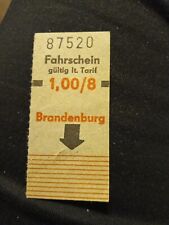 Fahrkarte fahrschein straßenb gebraucht kaufen  Berlin