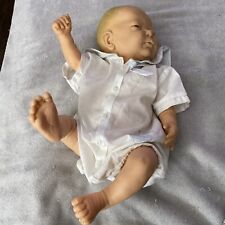1980’s Berjusa Newborn  Baby Doll 17” Lifelike Realistic W/Vntg JellyJam Clothes for sale  Shipping to South Africa
