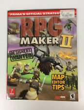 RPG Maker II (2) Prima Official Strategy Guide PS2 Agetec for sale  Shipping to South Africa