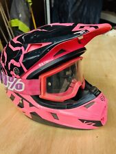 Fox helmet pink for sale  STOKE-ON-TRENT