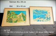 Karl graf aquarelle gebraucht kaufen  Speyer