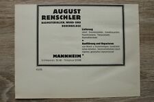 Werbung blatt 1928 gebraucht kaufen  Regensburg