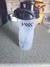 JAXX 28oz Shaker Cup Gray/Clear Protein Shake Powder Bottle Mixer w/Lid Flip Cap for sale  Shipping to South Africa