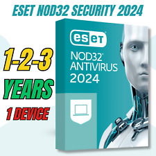 Usado, ESET Nod32 Antivirus 2024 - 1 dispositivo / 1,2,3 anno/ Attivazione mondiale segunda mano  Embacar hacia Argentina