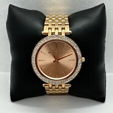 Relógio analógico Michael Kors Darci MK3192 feminino ouro rosa aço inoxidável JNA605, usado comprar usado  Enviando para Brazil