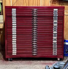 red file cabinet for sale  Easton