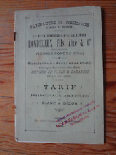 Ancien tarif 1902 d'occasion  Lyon VIII