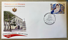 MONACO - FDC - CHRISTMAS 2013. Painting by Georgy Shishkin, Russian painter , used for sale  Shipping to South Africa