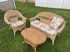 wicker patio table chairs for sale  Millersville
