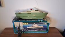 Vintage radio controlled boat BARACUDA Monteleone 1979 Italy for sale  Shipping to South Africa