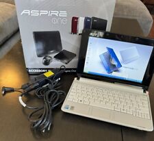 Computador portátil ACER ASPIRE ONE MODELO ZG5 BRANCO E novo kit de acessórios, usado comprar usado  Enviando para Brazil