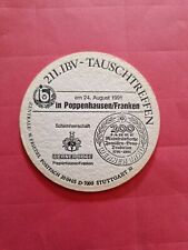 Bierdeckel 1991 poppenhausen gebraucht kaufen  Meßstetten