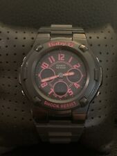 Reloj cronógrafo digital Casio Baby G Shock para mujer BGA-117 rosa negro talla 8 estado segunda mano  Embacar hacia Argentina