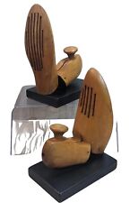 Vintage bookends wooden for sale  Akron