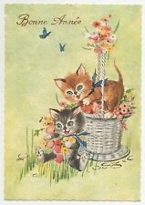 Cartolina vintage illustrata usato  Savona