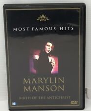 DVD Marilyn Manson, Nascimento do Anticristo comprar usado  Enviando para Brazil