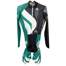 Capo Skinsuit de Ciclismo Masculino Pequeno Verde Speedsuit Profissional Manga Longa comprar usado  Enviando para Brazil