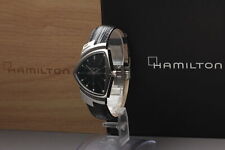 [Quase em perfeito estado] Hamilton Ventura H244112 relógio de quartzo masculino mostrador preto do Japão comprar usado  Enviando para Brazil