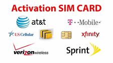 Cartão SIM de ativação EUA Verizon AT&T Sprint xenônio iPhone 6S 7 8 X XS 11 12 comprar usado  Enviando para Brazil