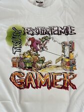 Vintage 80s Egghead Software "EXTREME GAMER" T-Shirt (100602) Size XL - NEW! for sale  Shipping to South Africa