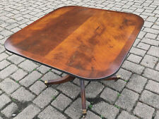Tisch 107x107 cm englischer Stil Mahagoni od. Eibe höhenverstellbar ca. 1985  gebraucht kaufen  Trittau