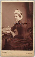 Cdv lady writing for sale  CHESTERFIELD