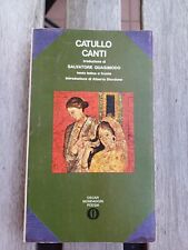 Catullo canti traduz. usato  Milano