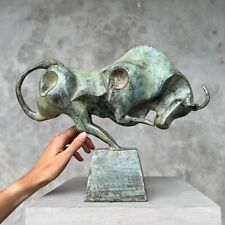 Toro scultura bronzo usato  Arcisate