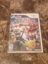 SUPER SMASH BROS BRAWL JOGO NINTENDO WII DISCO E ESTOJO FUNCIONA comprar usado  Enviando para Brazil