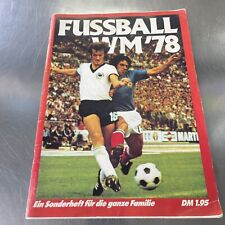 Sonderheft fussball 1978 gebraucht kaufen  Giesen