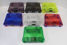 Usado, Consola Nintendo 64 N64 Transparente Transparente LED NTSC REGIÓN LIBRE Mod Varios Colores segunda mano  Embacar hacia Argentina