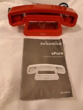 Swissvoice ePure Cordless Digital Telephone Red for sale  Shipping to South Africa