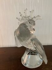 Lalique crystal parrot d'occasion  Expédié en Belgium