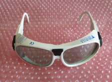 Trinity Operator Laser Safety Glasses White PPE Light Blue Lens Eyewear, used for sale  Shipping to South Africa