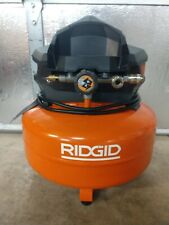 RIDGID 120V Electric 6 Gallon Pancake Air Compressor Model# OF60150HB for sale  Junction City