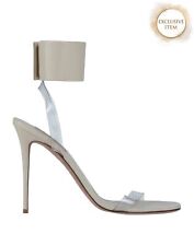 RRP€1420 VALENTINO GARAVANI Leather Ankle Strap Sandals US9 UK6 EU39 Heel for sale  Shipping to South Africa