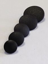 Shank buttons black for sale  Shipping to Ireland