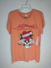 Camiseta Vintage Ed Hardy por Christian Audigier - Love Kills Slowly - Tamanho 2X Nova com etiquetas, usado comprar usado  Enviando para Brazil