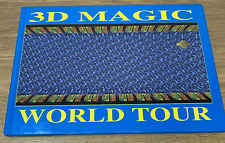 Capa dura 3D Magic World Tour 1994 vintage Magic Eye ilusões ópticas anos 90 comprar usado  Enviando para Brazil