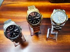 SEIKO Relógios Masculinos Solar 100M - Lote de 3 Relógios - SEM RESERVA comprar usado  Enviando para Brazil