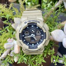 Relógio CASIO G-Shock GA-100SD bege deserto não testado, usado comprar usado  Enviando para Brazil