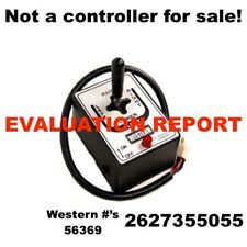 REPAIR EVALUATION REPORT JOYSTICK BOARD FISHER WESTERN SNOW PLOW 6PIN CONTROLLER for sale  Shipping to South Africa